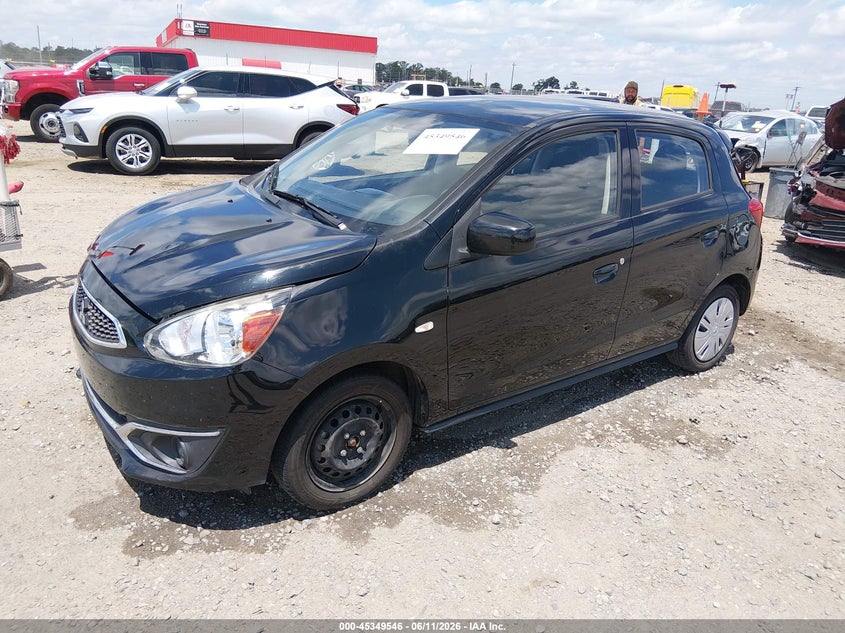 Vin: ml32a3hj1kh014906, lot: 45847493, mitsubishi mirage es 20192