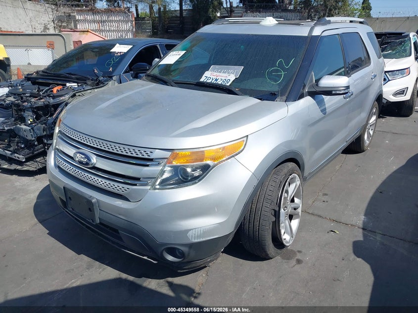 Vin: 1fm5k8f82fga15624, lot: 45847505, ford explorer limited 20152