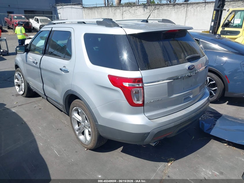 Vin: 1fm5k8f82fga15624, lot: 45847505, ford explorer limited 20153