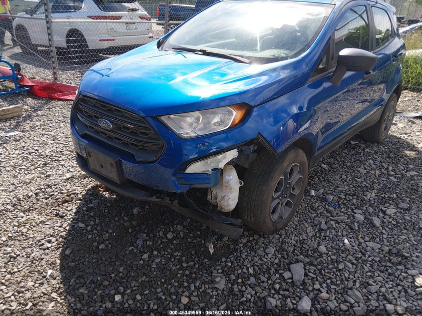2020 Ford Ecosport S VIN: MAJ6S3FL7LC324272 Lot: 45349559