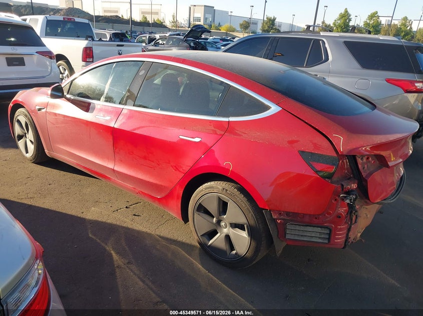 Vin: 5yj3e1ea7kf308695, lot: 45847518, tesla model 3 long range/mid range/standard range/standard range plus 20193