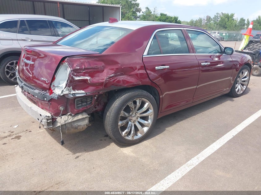 Vin: 2c3ccaeg9gh135715, lot: 45847524, chrysler 300c 20164