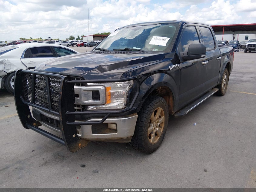 Vin: 1ftew1cp4jkc40001, lot: 45847529, ford f-150 xlt 20182