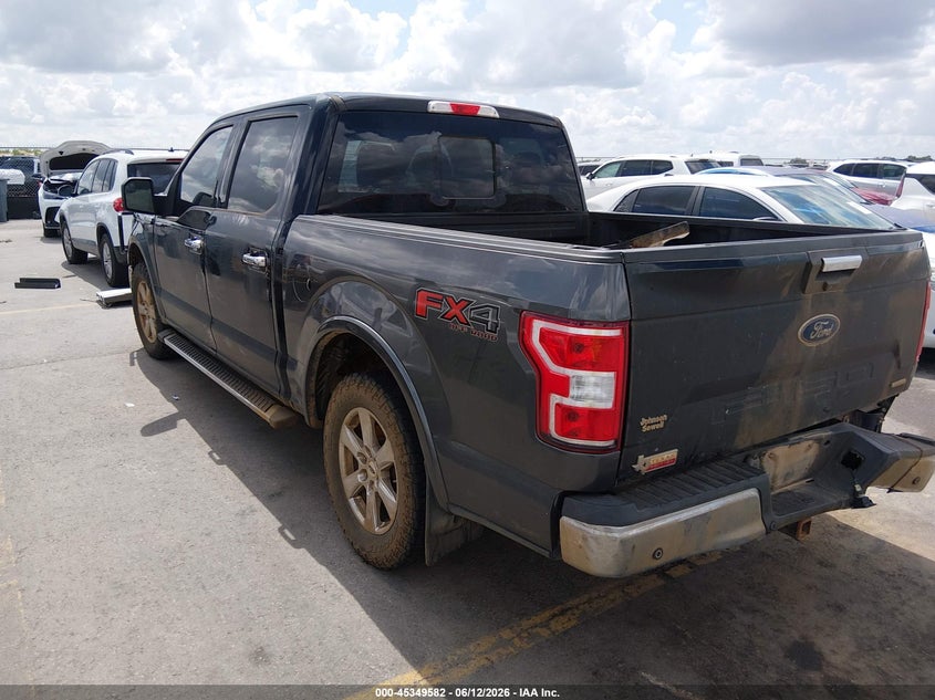 Vin: 1ftew1cp4jkc40001, lot: 45847529, ford f-150 xlt 20183