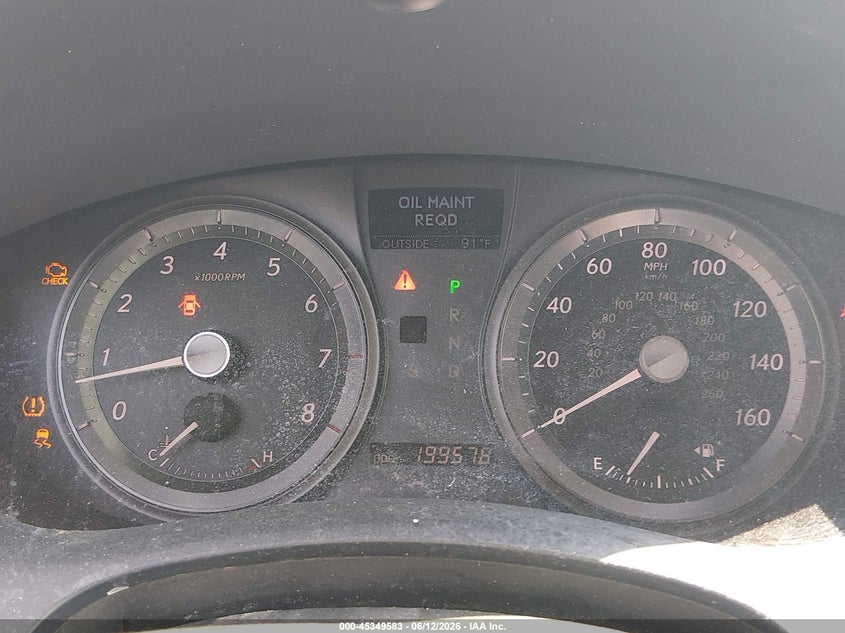 2008 LEXUS ES 350 auction photo 7