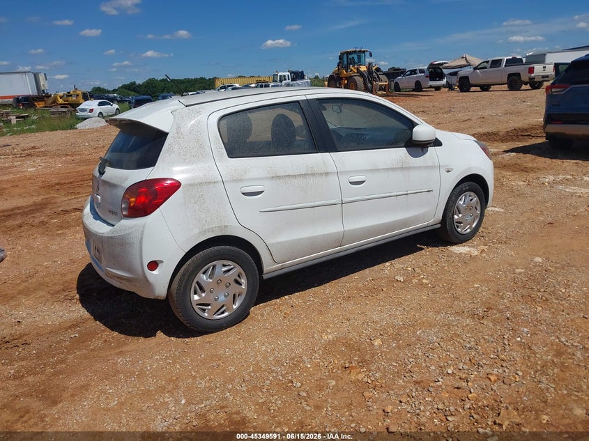 Vin: ml32a3hj0fh032254, lot: 45847538, mitsubishi mirage de 20154