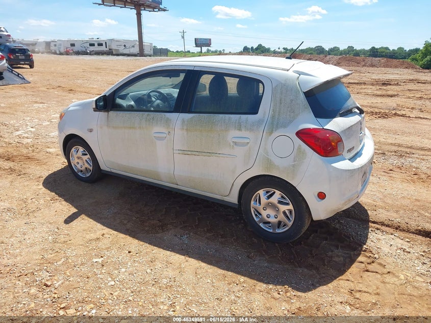 2015 MITSUBISHI MIRAGE auction photo 3