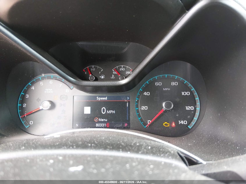 2020 Chevrolet Colorado VIN: 1GCGSCEA4L1111886 Lot: 45349600