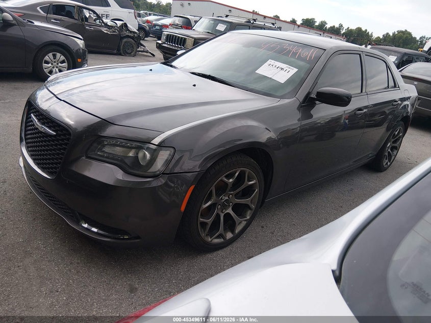 Vin: 2c3ccaag2jh275294, lot: 45847558, chrysler 300 touring 20182