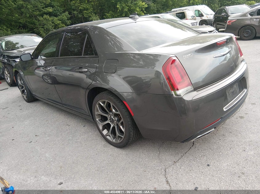 Vin: 2c3ccaag2jh275294, lot: 45847558, chrysler 300 touring 20183