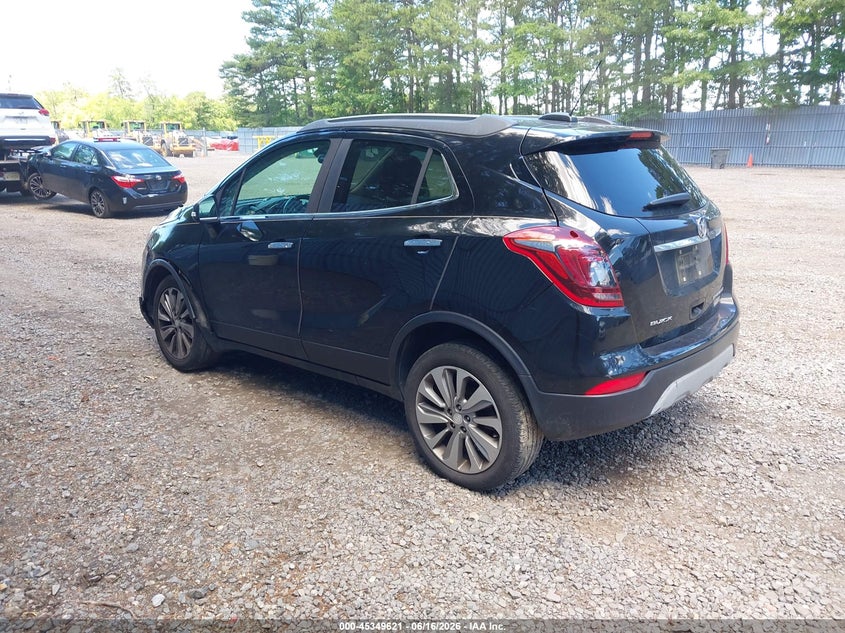 Vin: kl4cjasb4jb623846, lot: 45847568, buick encore preferred 20183