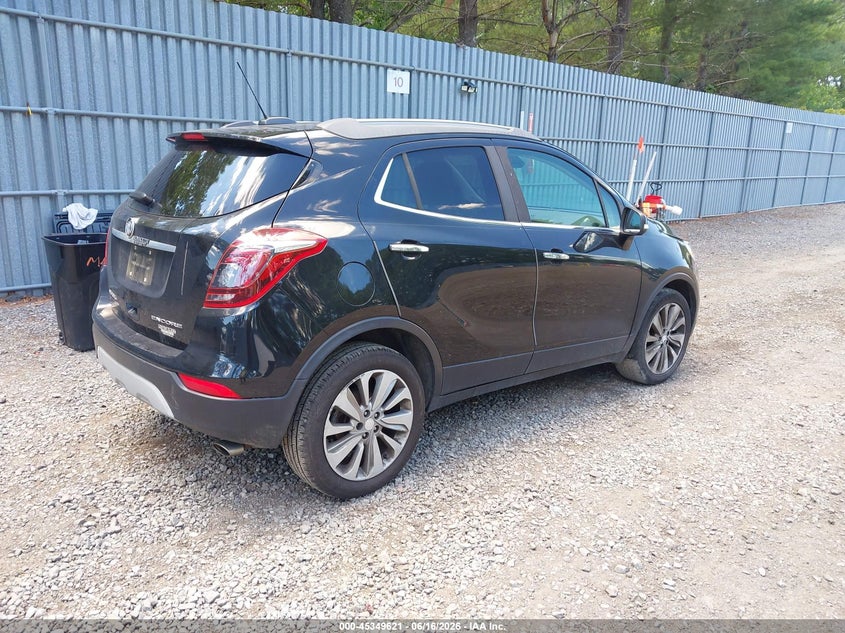 Vin: kl4cjasb4jb623846, lot: 45847568, buick encore preferred 20184