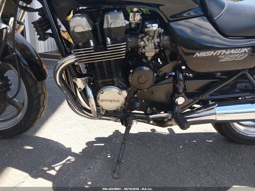 1998 Honda Cb750 VIN: JH2RC3803WM600217 Lot: 45349651