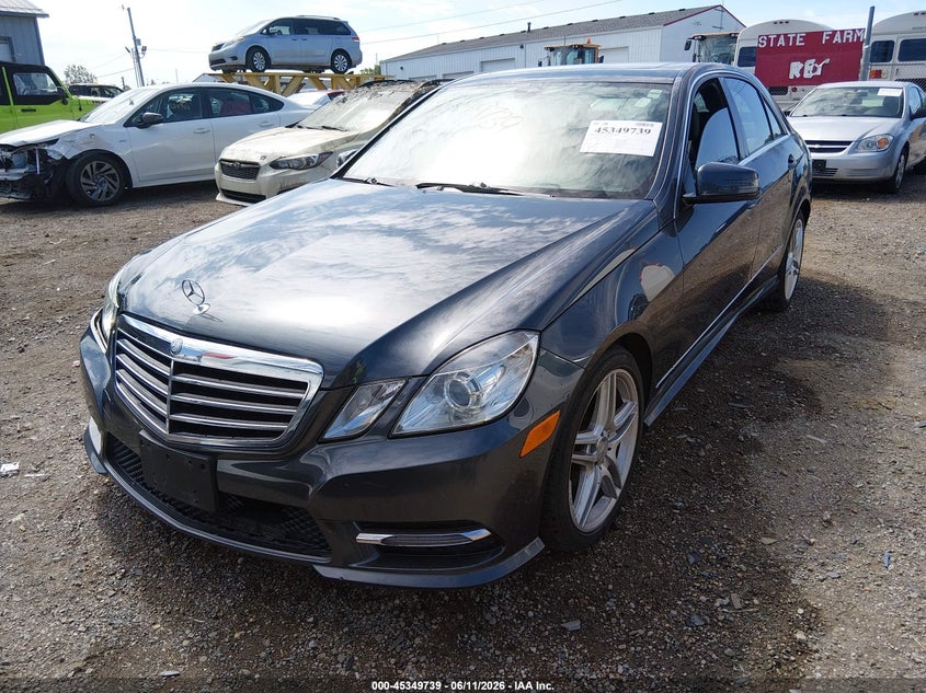2013 MERCEDES-BENZ E-KLASSE SEDAN 3.5L V-6 DI, DOHC, VVT, 302HP