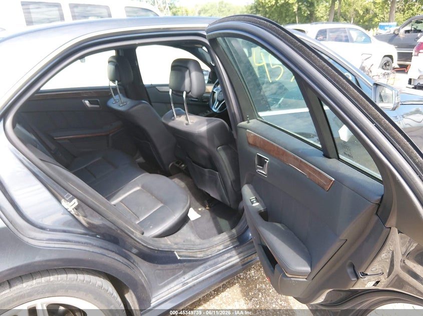 2013 MERCEDES-BENZ E-KLASSE SEDAN 3.5L V-6 DI, DOHC, VVT, 302HP
