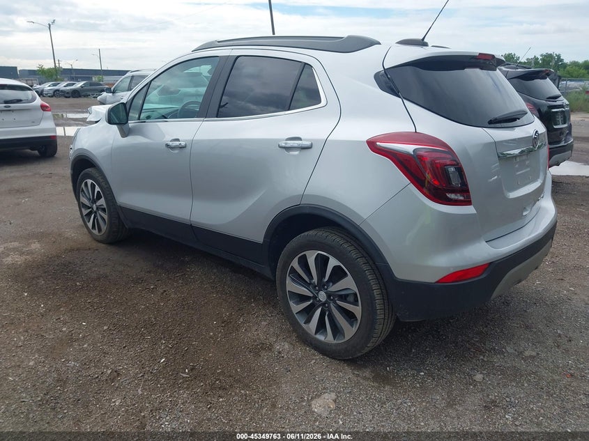 Vin: kl4cjesm3mb365011, lot: 45847710, buick encore awd preferred 20213