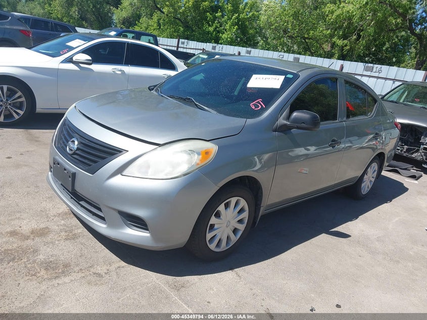 Vin: 3n1cn7ap2el816160, lot: 45847741, nissan versa 1.6 s+ 20142