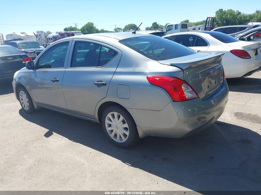 Vin: 3n1cn7ap2el816160, lot: 45847741, nissan versa 1.6 s+ 20143