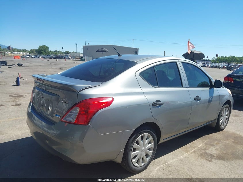 Vin: 3n1cn7ap2el816160, lot: 45847741, nissan versa 1.6 s+ 20144