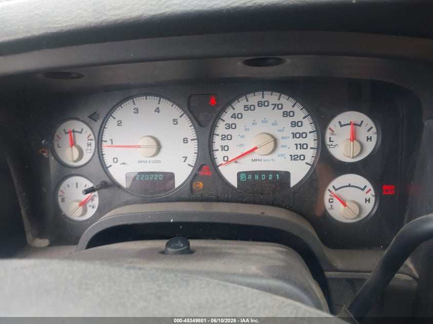 2004 DODGE RAM 1500 auction photo 7