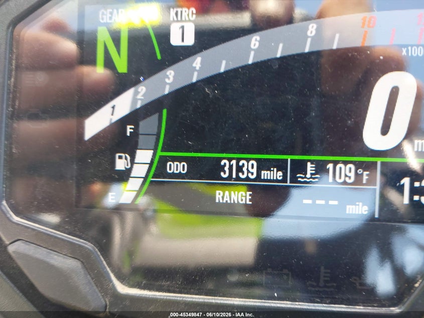 2025 Kawasaki Ex650 R VIN: ML5EXER10SDAE7446 Lot: 45349847