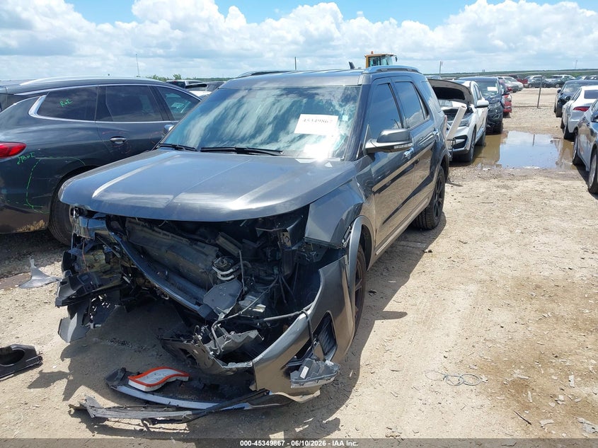 Vin: 1fm5k8f82jga70308, lot: 45847814, ford explorer limited 20182