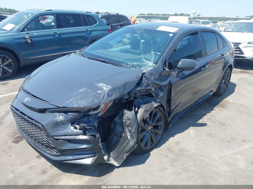 2025 TOYOTA COROLLA auction photo 2