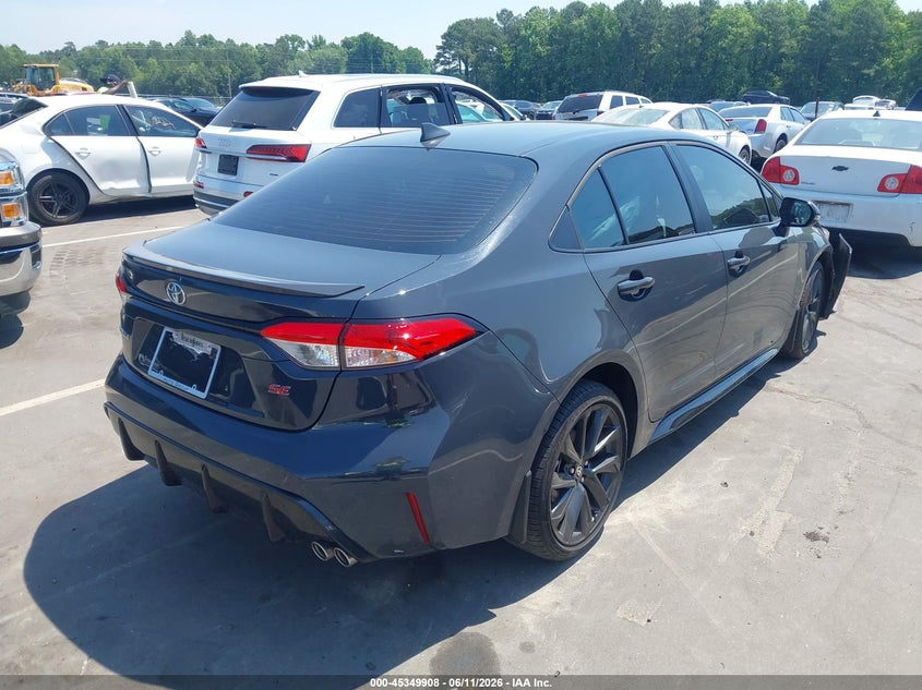 2025 TOYOTA COROLLA auction photo 4