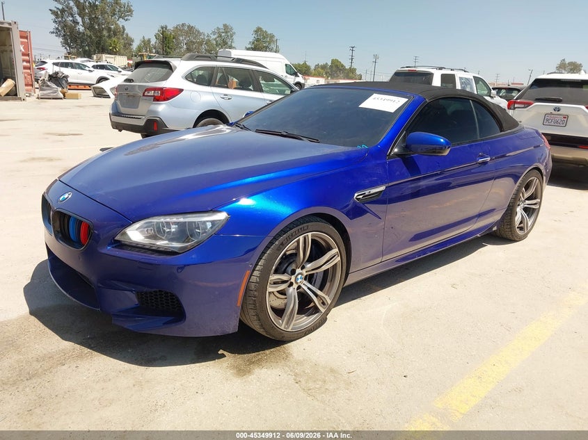 Vin: wbslz9c59cc985506, lot: 45847859, bmw m6 20122