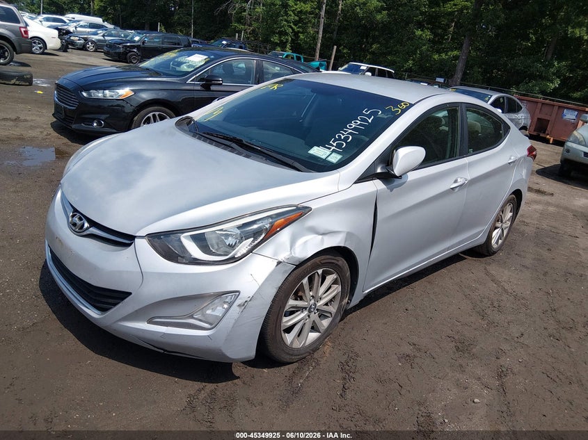 2014 Hyundai Elantra Se KMHDH4AE9EU203508 photo 1