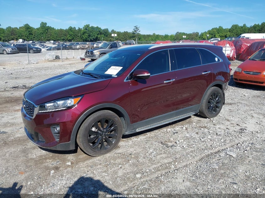 2020 KIA SORENTO auction photo 2