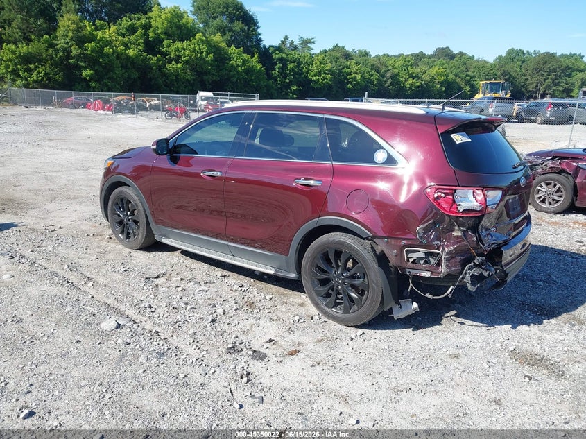 2020 KIA SORENTO auction photo 3