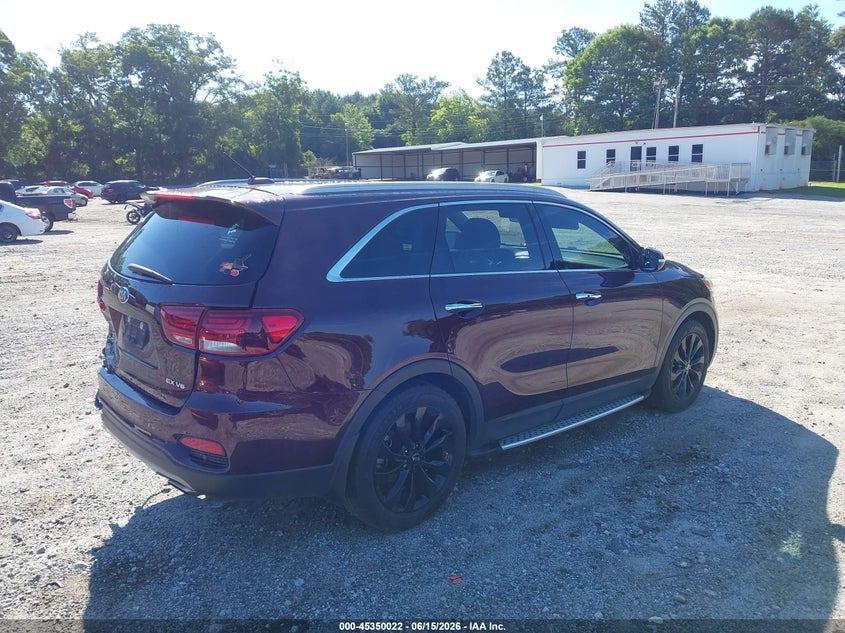2020 KIA SORENTO auction photo 4