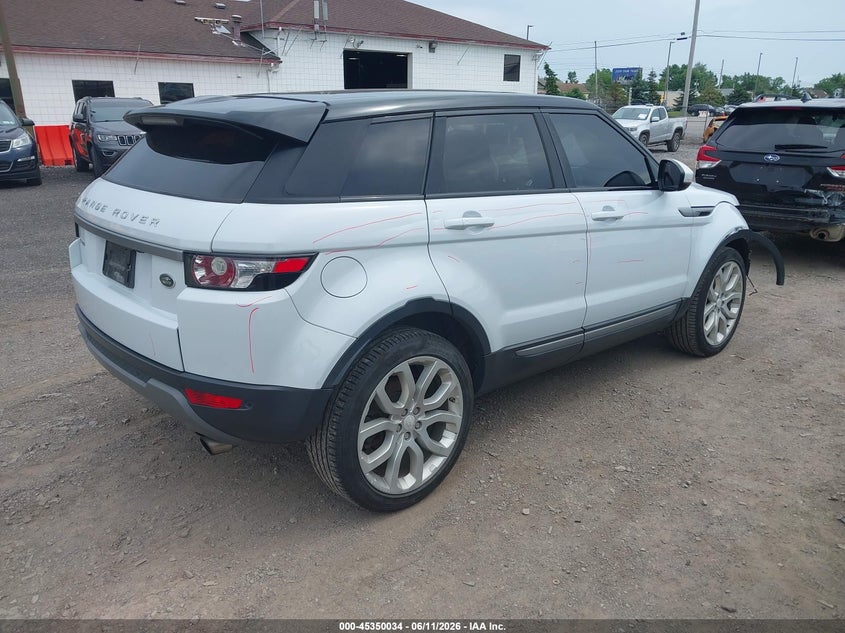 Vin: salvp2bg1fh037309, lot: 45847981, land rover range rover evoque pure 20154