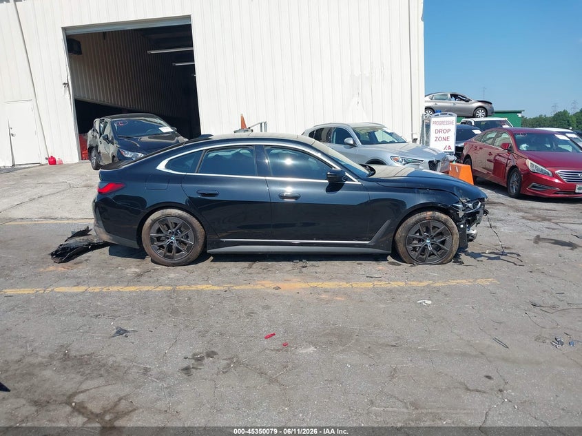 2025 BMW I4 Gran Coupe Edrive40 VIN: WBY23HD04SFT90477 Lot: 45350079