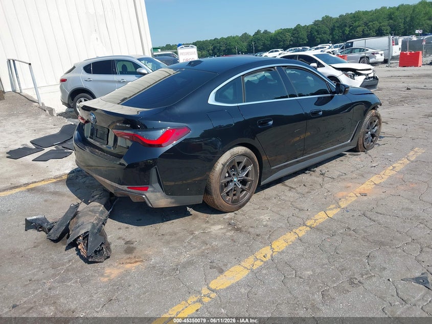 2025 BMW I4 GRAN COUPE auction photo 4