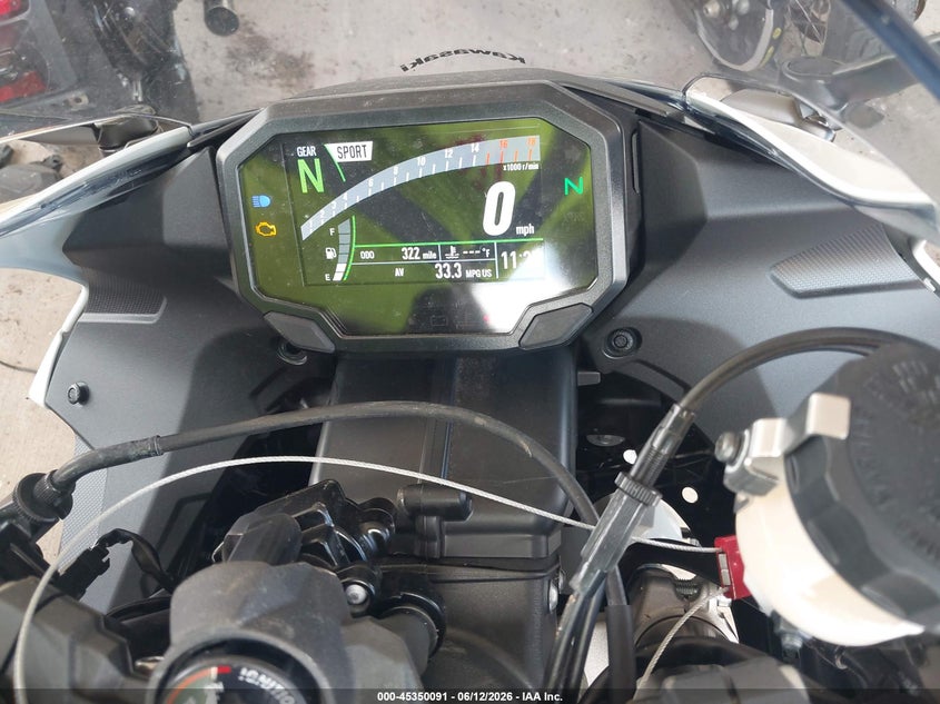 2026 Kawasaki Zx636 K VIN: JKBZXJK13TA014719 Lot: 45350091