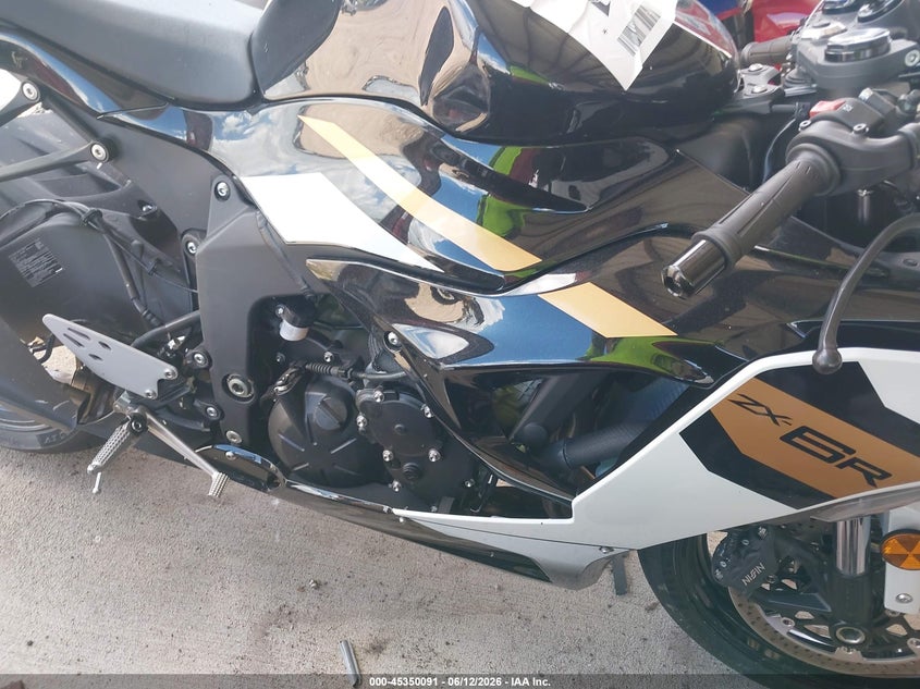2026 Kawasaki Zx636 K VIN: JKBZXJK13TA014719 Lot: 45350091