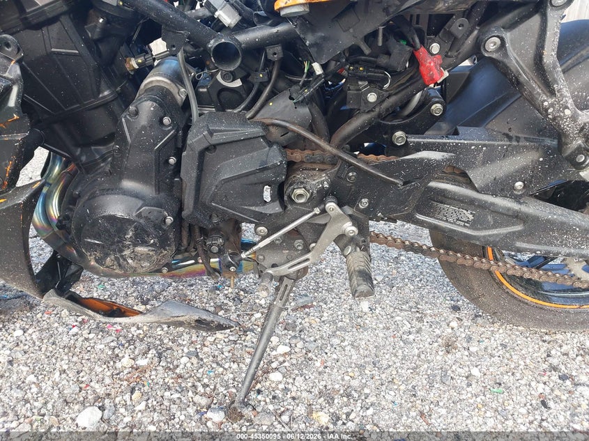 2025 Kawasaki Ex650 P VIN: ML5EXEP12SDAE5684 Lot: 45350095