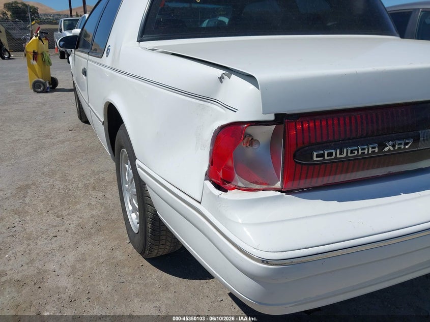 1993 Mercury Cougar Xr7 VIN: 1MEPM6242PH670777 Lot: 45350103