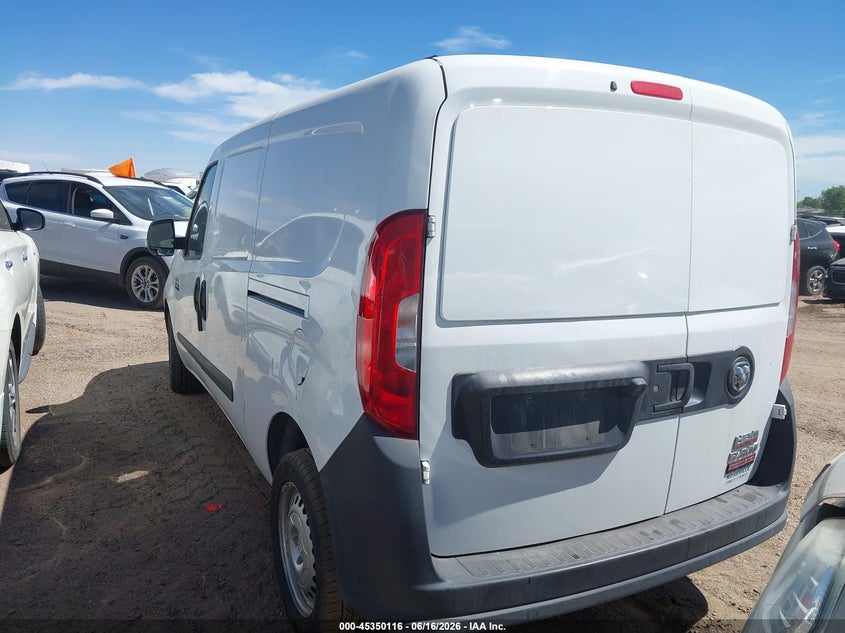 Vin: zfbhrfab0n6w37442, lot: 45848063, ram promaster city cargo van 20223