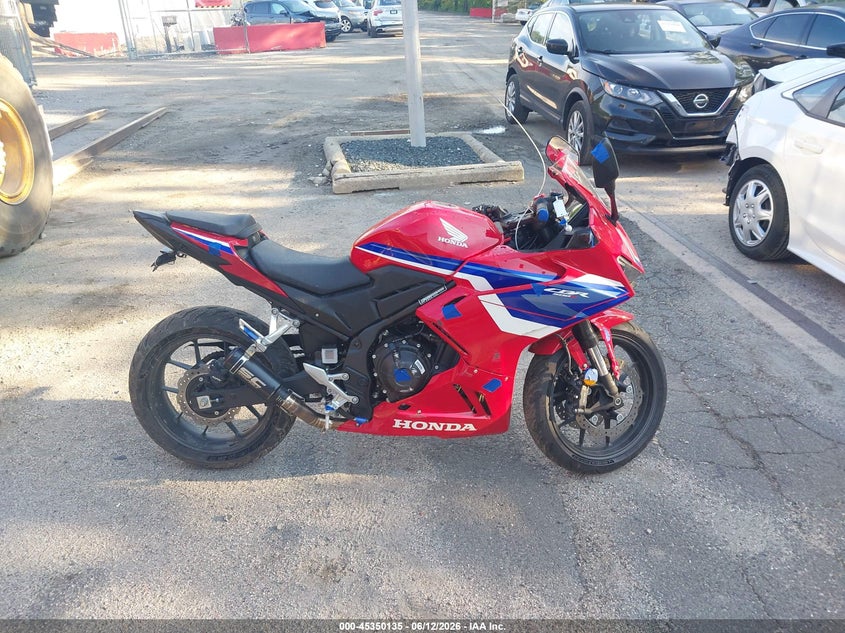 2025 Honda Cbr500 Ra VIN: MLHPC7056S5101055 Lot: 45350135