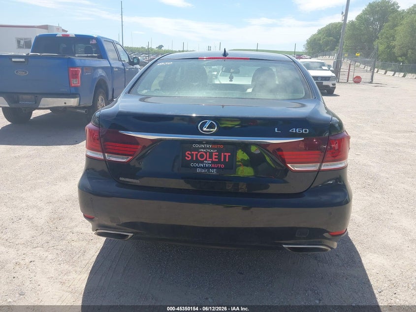 2016 Lexus Ls 460 VIN: JTHBL5EF2G5140573 Lot: 45350154