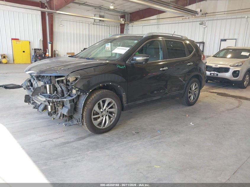 2014 NISSAN ROGUE auction photo 2