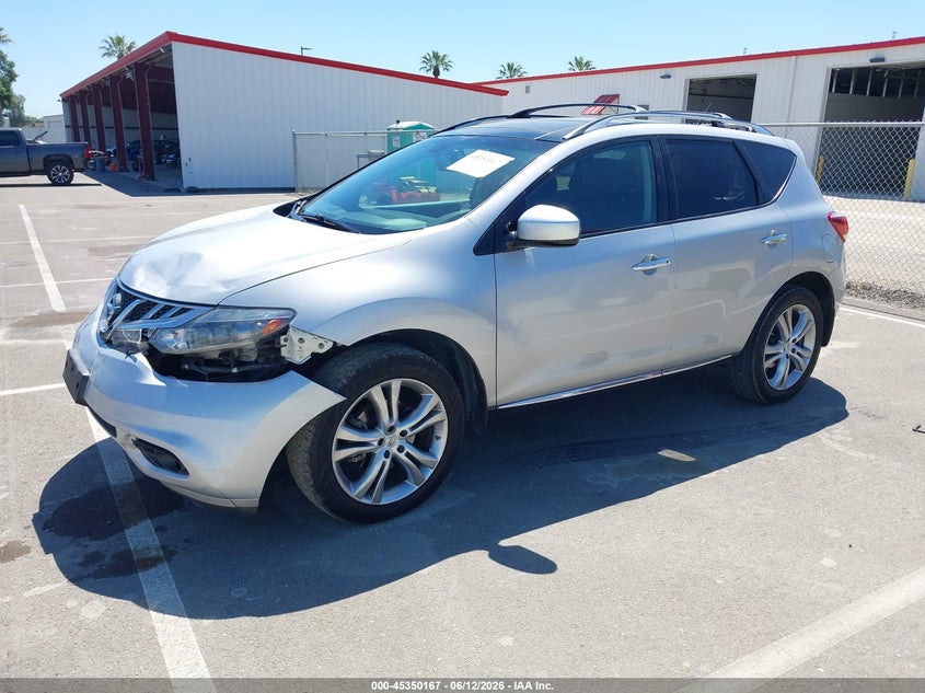 2011 NISSAN MURANO VIN JN8AZ1MW9BW175186 nuotrauka 2