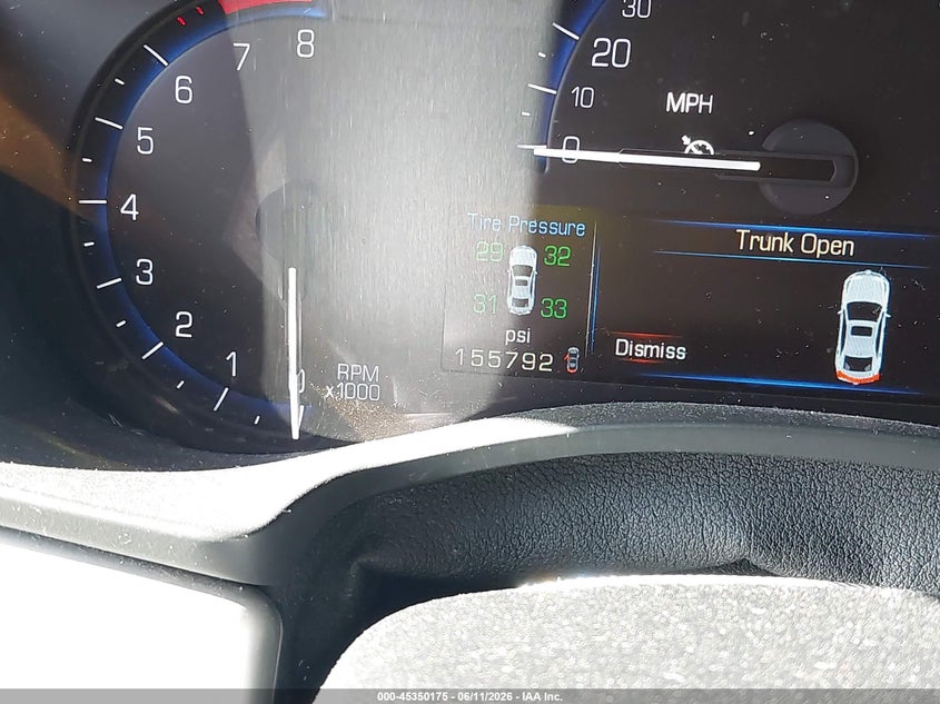 2015 Cadillac Ats Luxury VIN: 1G6AH5RX5F0101539 Lot: 45350175