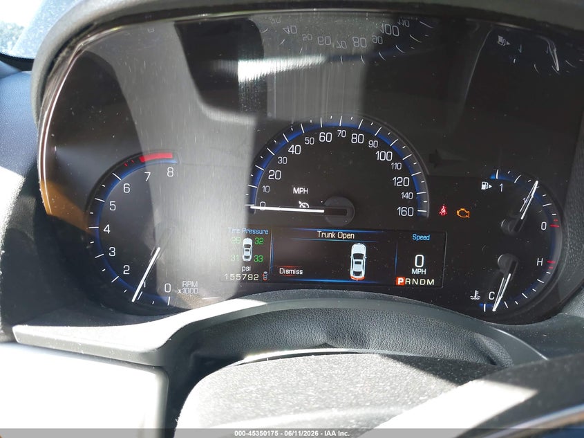2015 Cadillac Ats Luxury VIN: 1G6AH5RX5F0101539 Lot: 45350175
