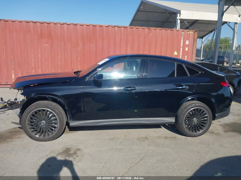 2025 Mercedes-Benz Glc 300 4Matic Coupe VIN: W1NKJ4HB9SF411019 Lot: 45350187