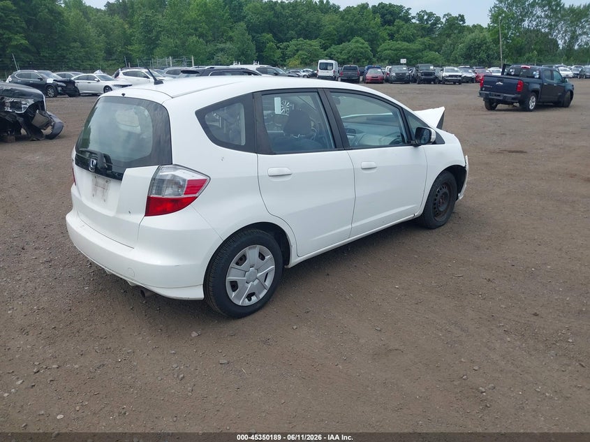 2012 HONDA FIT HATCHBACK 1.5L I-4 VVT, 117HP