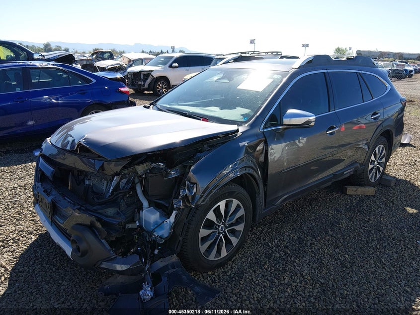 Vin: 4s4btgpd6p3129690, lot: 45848165, subaru outback touring xt 20232
